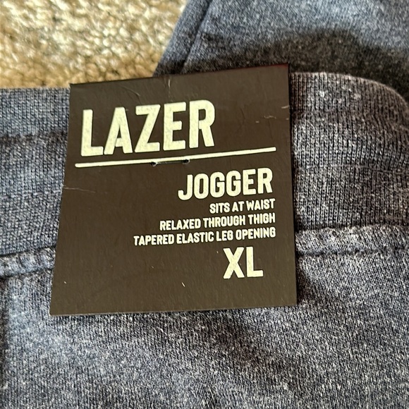 Sweatpants Joggers 3 Colors Men’s Gray Dark Blue Light Blue Burgundy - Picture 4 of 14